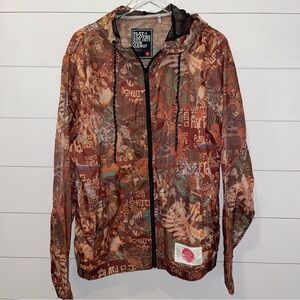 Play Cloths Y2K EST 1977 Our Gang Justice Graphic Jacket Mens Size XL